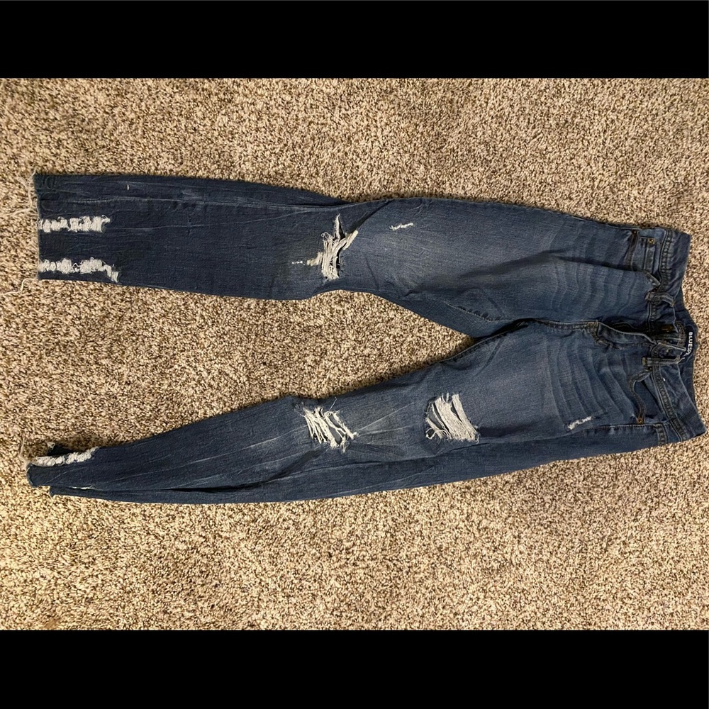 Blue spice jeans.